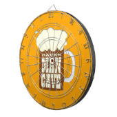 Cible De Fléchettes Drôle Custom Man Cave Beer Mug (Devant droit)