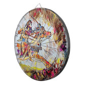 Cible de fléchettes du guerrier assyrien (Devant droit)