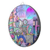 Cible De Fléchettes Du Pasquier Geometrics Revisité (Devant droit)