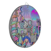 Cible De Fléchettes Du Pasquier Geometrics Revisité (Devant gauche)