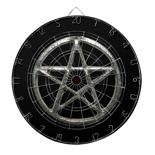 Cible de flechettes du pentacle (Devant)