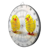 Cible De Fléchettes Easter Decoration - chicks en row (Devant droit)
