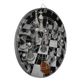 Cible De Fléchettes Échecs (Devant gauche)