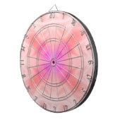 Cible De Fléchettes Éclaboussure rose (Devant droit)