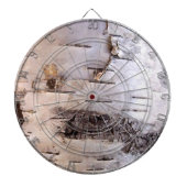 Cible De Fléchettes Écorce de bouleau 3D (Devant)