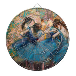 Cible De Fléchettes Edgar Degas - Danseurs en bleu