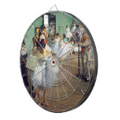 Cible De Fléchettes Edgar Degas - La Classe de danse (Devant droit)
