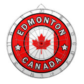 Cible De Fléchettes Edmonton Canada (Devant)