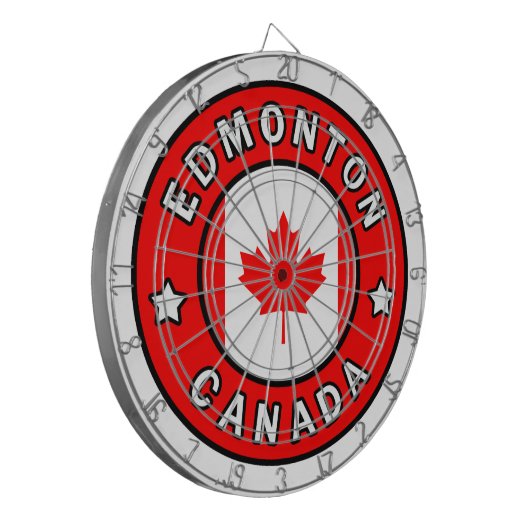 Cible De Fléchettes Edmonton Canada (Devant gauche)