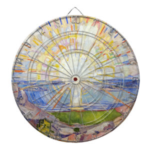Cible De Fléchettes Edvard Munch - Le Soleil 1911