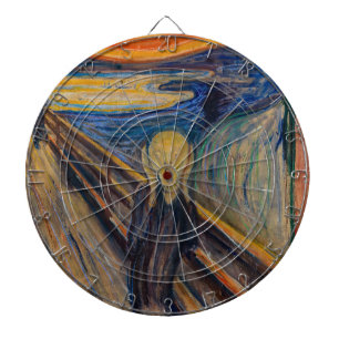 Cible De Fléchettes Edvard Munch - The Scream 1893