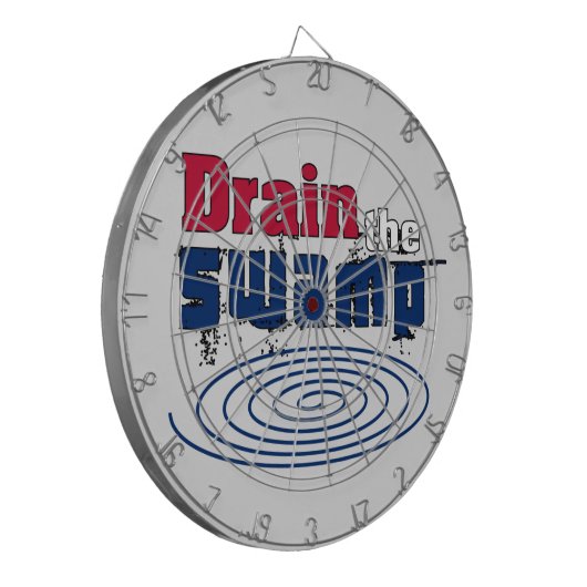 Cible De Fléchettes Égoutter le marais (Devant gauche)