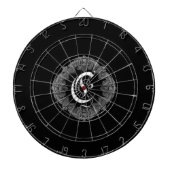 Cible De Fléchettes Élégant Goth Initial C (Devant)