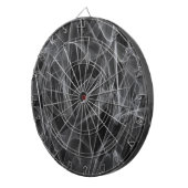 Cible De Fléchettes Élégante Fumée - Esthétique mystique (Devant droit)