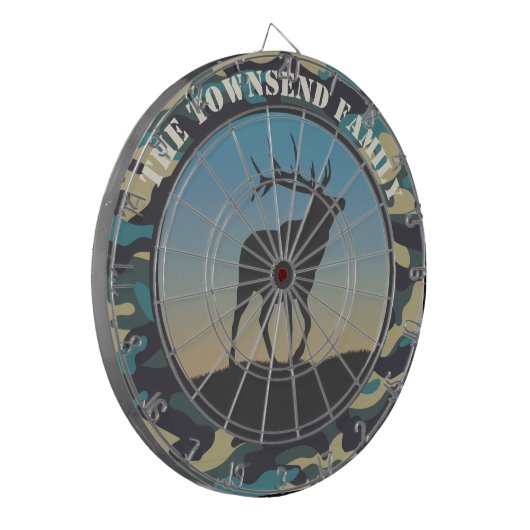 Cible De Fléchettes Elk et Camo (Devant gauche)