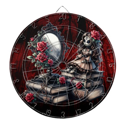 Cible De Fléchettes Elle regarde (Devant)