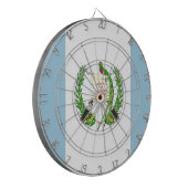 Cible De Fléchettes Emblème du drapeau du Guatemala (Devant gauche)