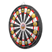 Cible De Fléchettes Emoji du jour (Devant droit)