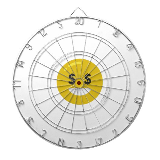 Cible De Fléchettes emoji oeil argent (Devant)