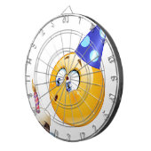 Cible De Fléchettes émoticône anniversaire (Devant droit)