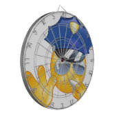 Cible De Fléchettes émoticône de police (Devant gauche)