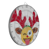 Cible De Fléchettes émotion des rennes de xmas (Devant gauche)