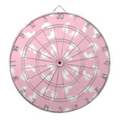 Cible De Fléchettes Empreintes Bébé, Pied Bébé, Marches, Fille Rose (Devant)