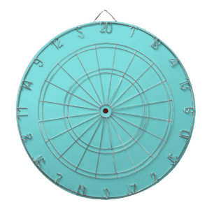 Cible de fléchettes en aigue-marine solide