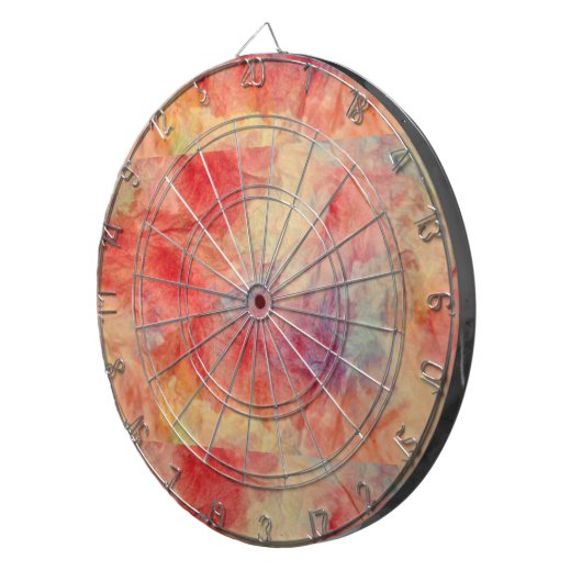 Cible de flechettes en marbre rose (Devant droit)