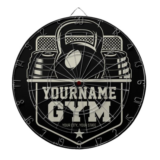 Cible De Fléchettes Entraîneur de fitness de Kettlebell (Devant)