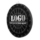 Cible De Fléchettes Entreprise Noir Créez votre propre image (Devant droit)