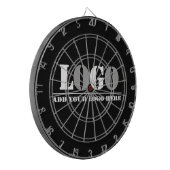 Cible De Fléchettes Entreprise Noir Créez votre propre image (Devant gauche)