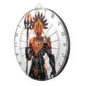 Cible De Fléchettes Epic Futuristic Warrior Darboard (Devant droit)