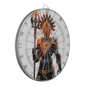 Cible De Fléchettes Epic Futuristic Warrior Darboard (Devant gauche)