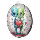 Cible De Fléchettes Épingler mon cœur (Devant droit)