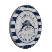 Cible De Fléchettes Espadons orientés nautiques de Chambre de plage (Devant gauche)