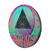 Cible De Fléchettes esthétique des ondes de vapeur (Devant droit)