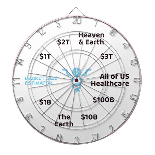 Cible De Fléchettes Estimateur de la taille du marché OOP (Devant)