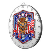 Cible De Fléchettes États-Unis (Devant droit)