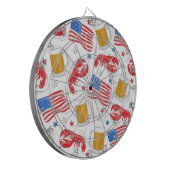 Cible De Fléchettes Étoile du drapeau de la bière de homard (Devant gauche)