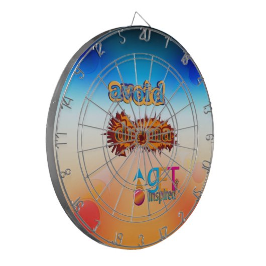 Cible De Fléchettes Évitez les drames (Devant gauche)