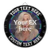 Cible De Fléchettes Ex petite amie épouse petit ami rupture stress sou (Devant)