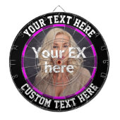 Cible De Fléchettes Ex petite amie épouse petit ami rupture stress sou (Devant)