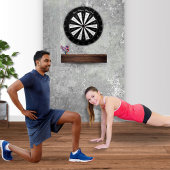 Cible De Fléchettes Exercice Darts Fitness Jeu Dartboard