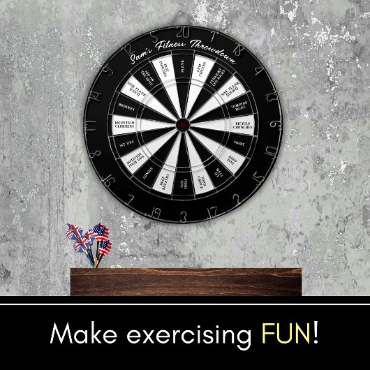 Cible De Fléchettes Exercice Darts Fitness Jeu Dartboard