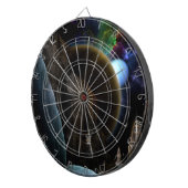 Cible De Fléchettes Exploration De L'Art Fractal Spatial (Devant droit)