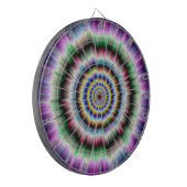 Cible De Fléchettes Explosion dans violet vert et bleu Dartboard (Devant gauche)