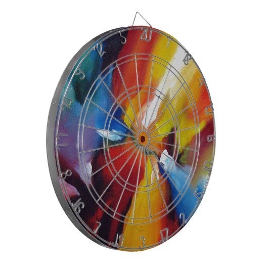 Cible De Fléchettes Expressionism (Devant gauche)