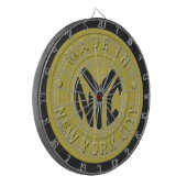 Cible De Fléchettes Fabriqué À New York (Devant gauche)