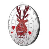 Cible De Fléchettes Face de Christmas (Devant droit)